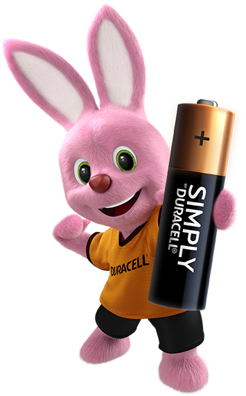 Bunny introducerer Duracell Simpelthen AA-batteri