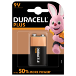 Duracell Plus 9V alkalisk batteri