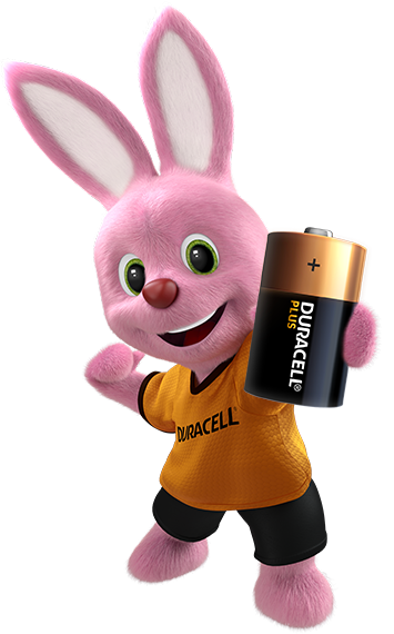 Duracell Bunny introducerer Alkaline Plus batteri i D-størrelse