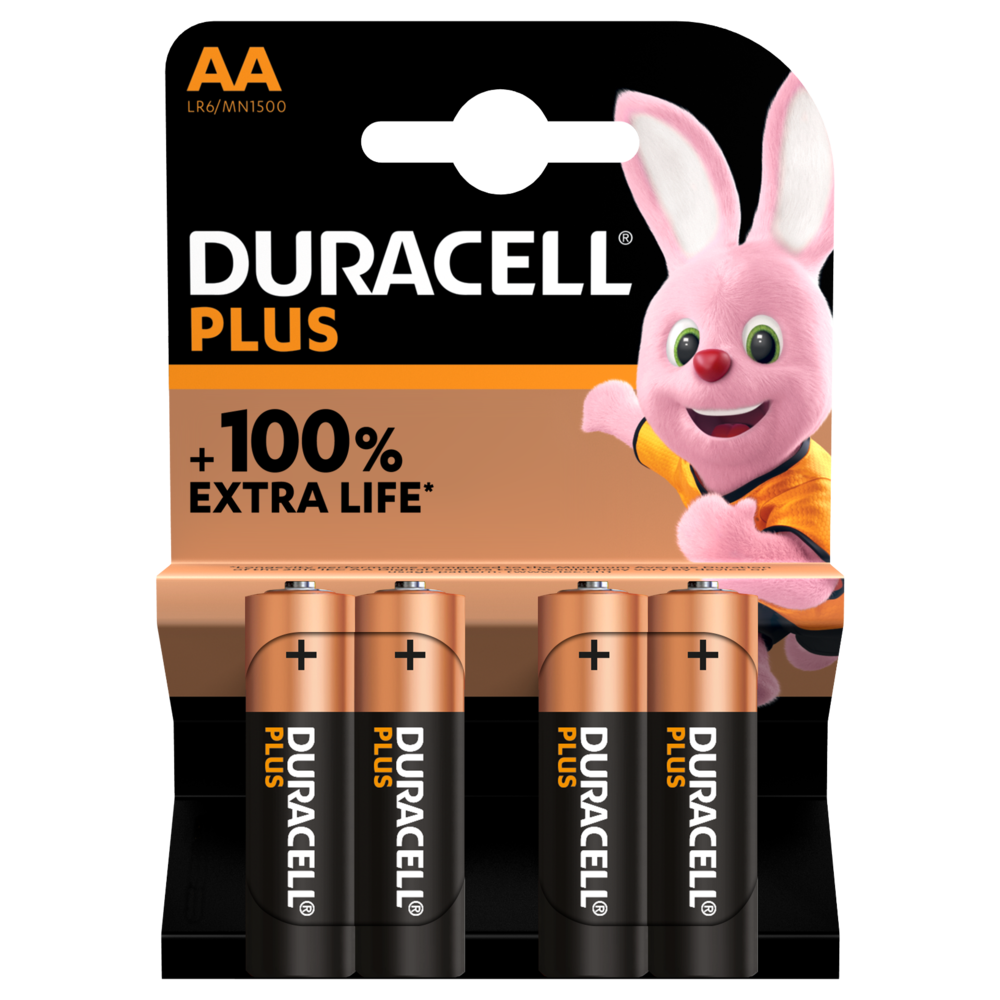 Pygmalion Tale Bekendtgørelse AA-alkalinebatterier – Duracell Plus batterier