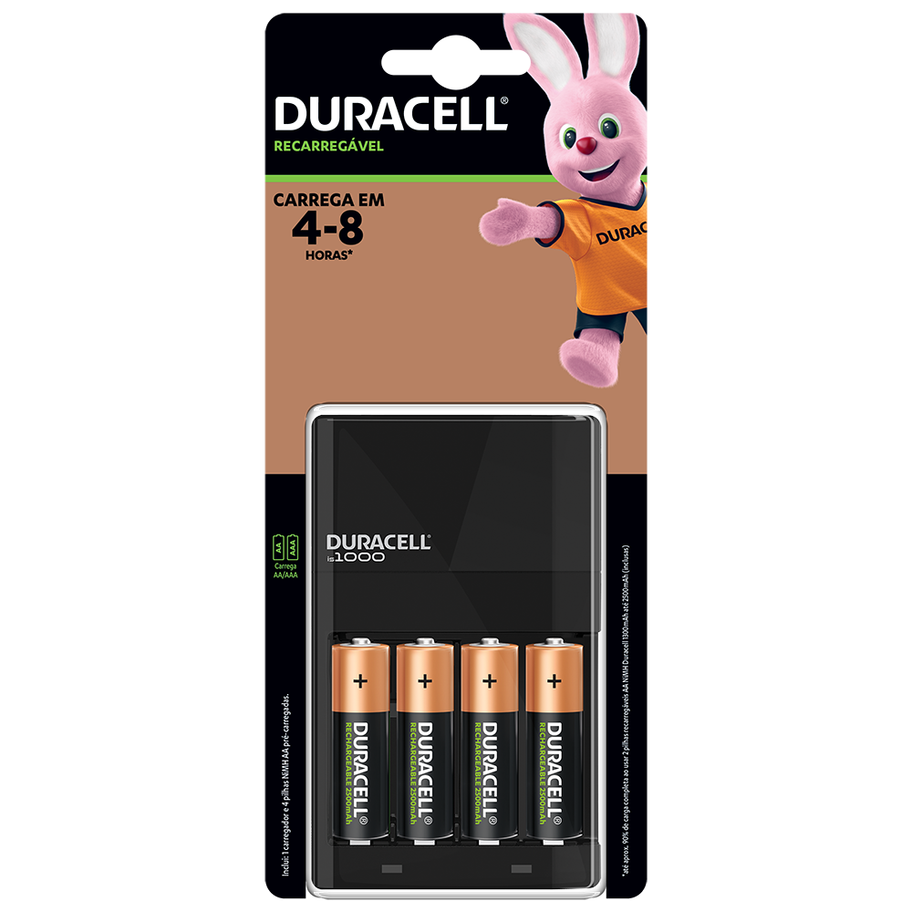 lommelygter At afsløre stå på række Duracell Hi-Speed Value-oplader til AA- og AAA-batterier