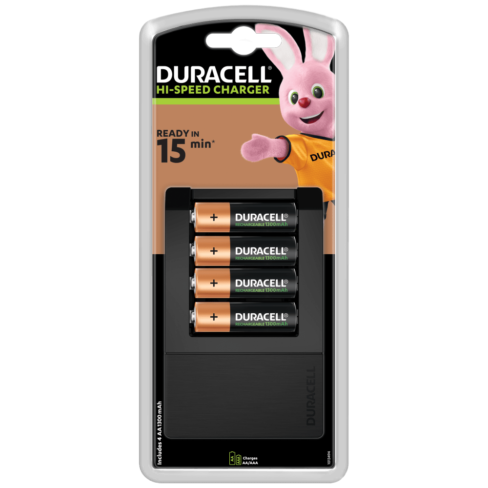 Duracell 15 minutter Hi-Speed ​​Expert Batterioplader