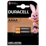 Duracell specialiserede alkaliske AAAA-batterier i 2 stk pakning