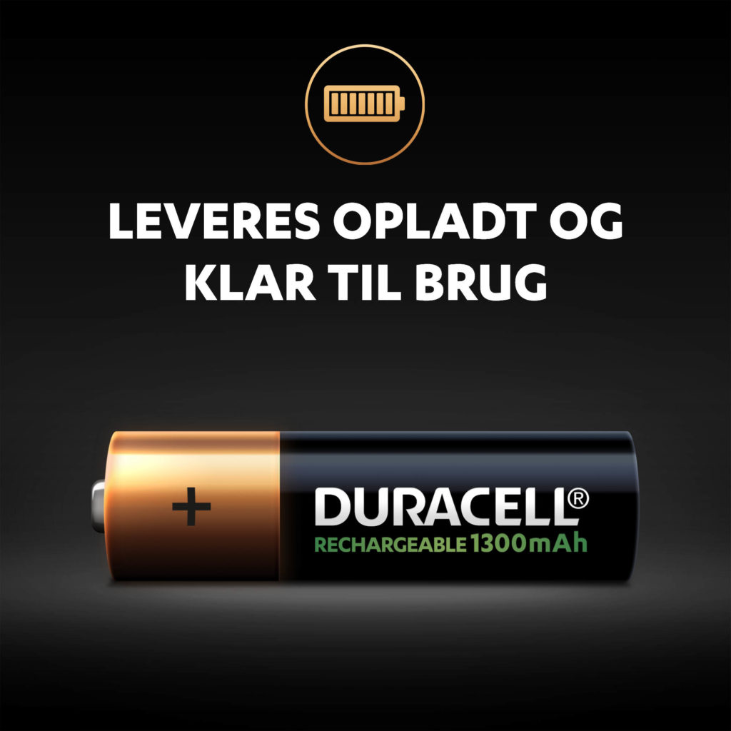 spild væk Afskrække Åben Genopladelige AA-batterier – Duracell Plus batterier