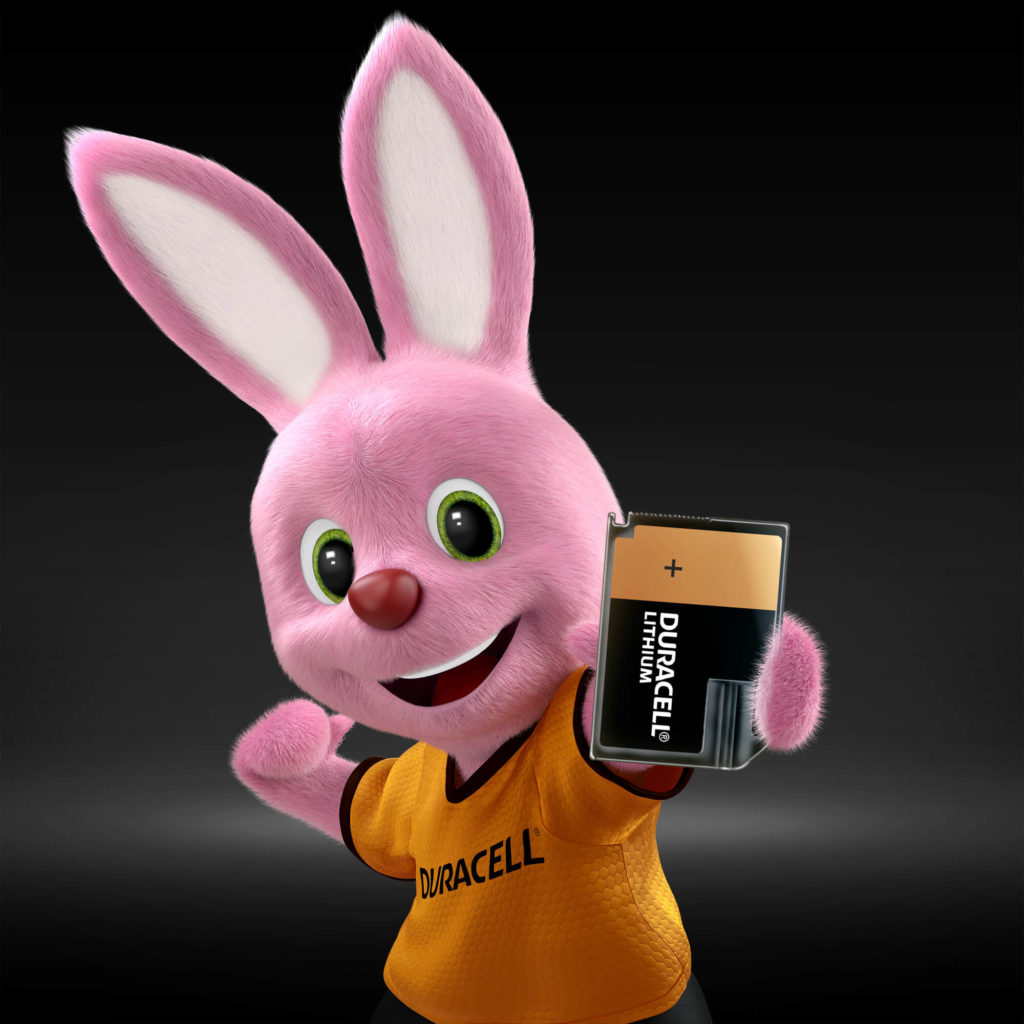 Bunny introducerer Duracell Special Alkaline J Batterier 6V