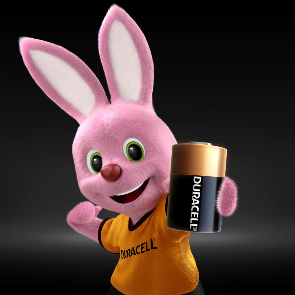 Duracell Bunny introducerer Special Alkaline MN21 størrelse 6V batteri
