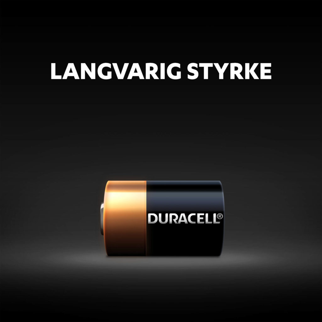 Langvarig strøm MN21 Duracell alkalisk batteri