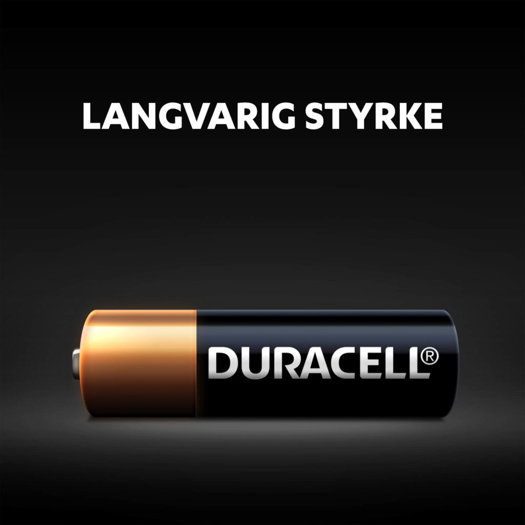 Langvarig strøm MN27 Duracell alkalisk batteri